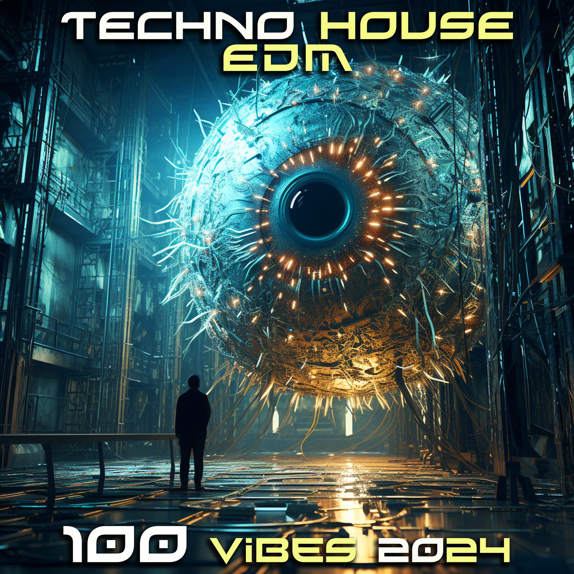 Album cover of Techno House EDM 100 Vibes 2024