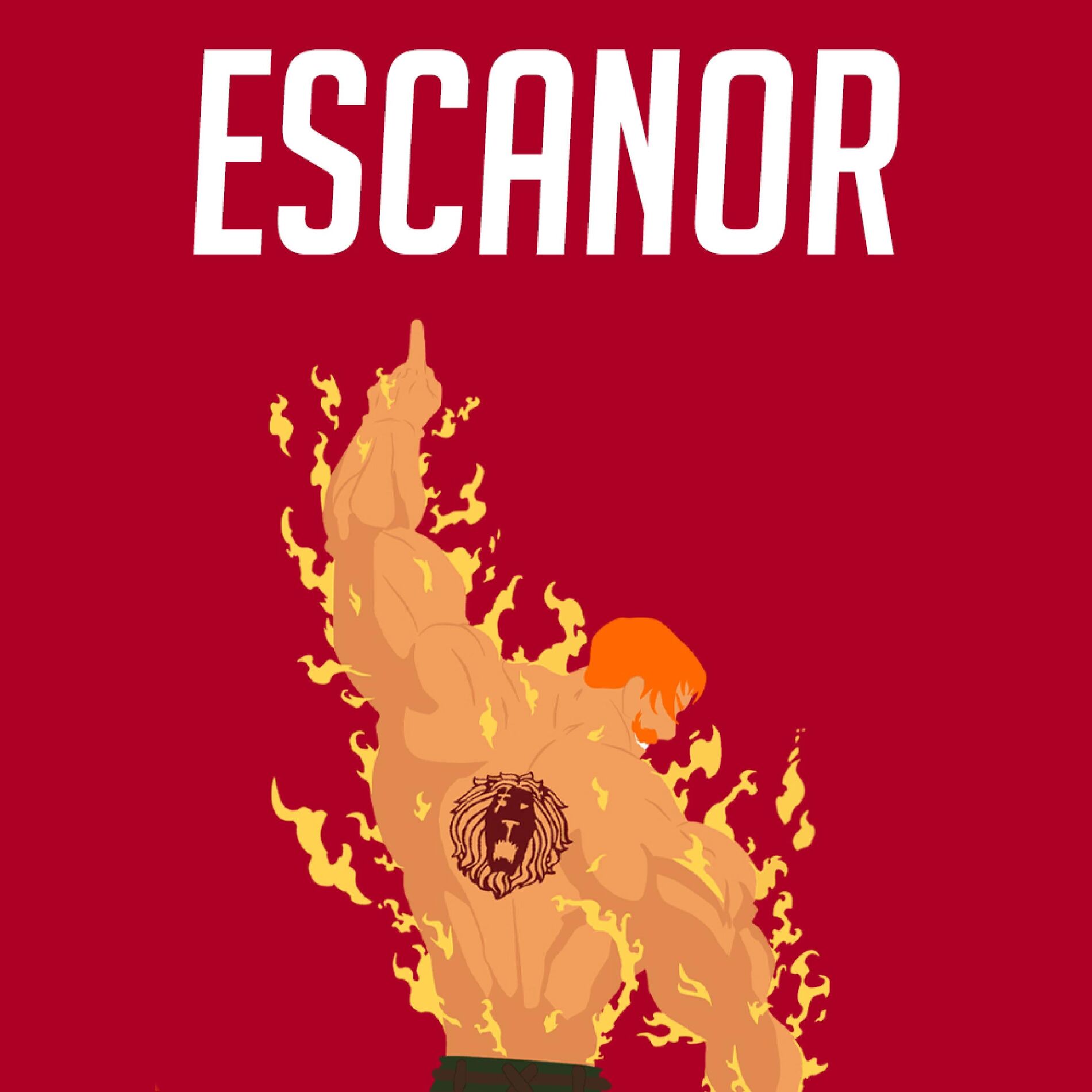 Album cover of Escanor (Seven Deadly Sins) [The One] (feat. Sinewave Fox)