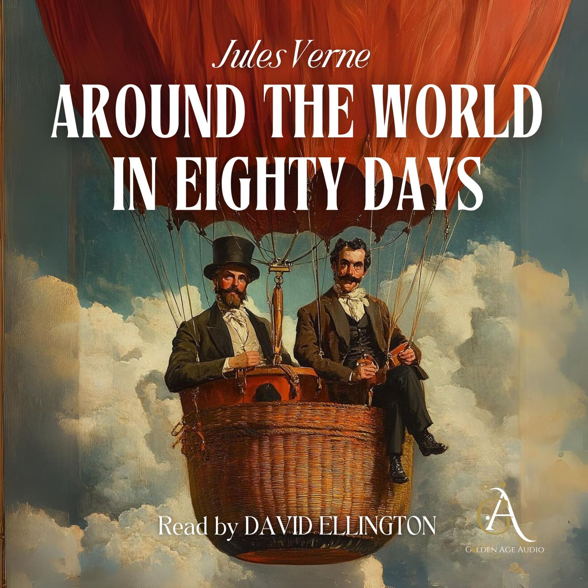 Album cover of Around the World in Eighty Days - Audiobook