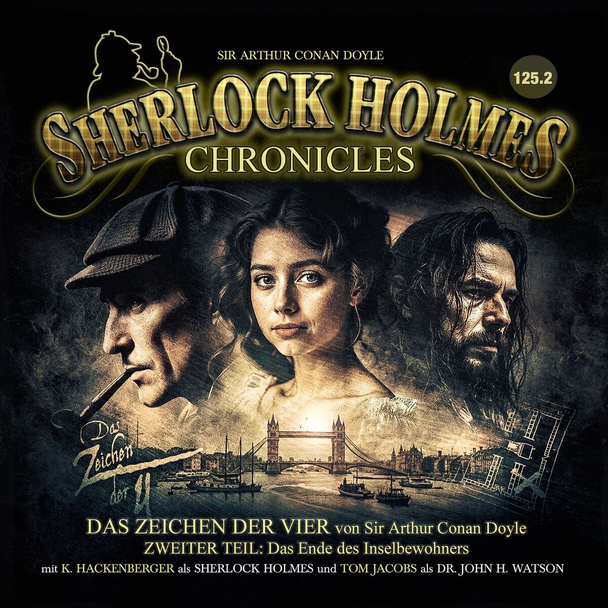 Album cover of Folge 125.2: Das Zeichen der Vier, 2. Teil: Das Ende des Inselbewohners