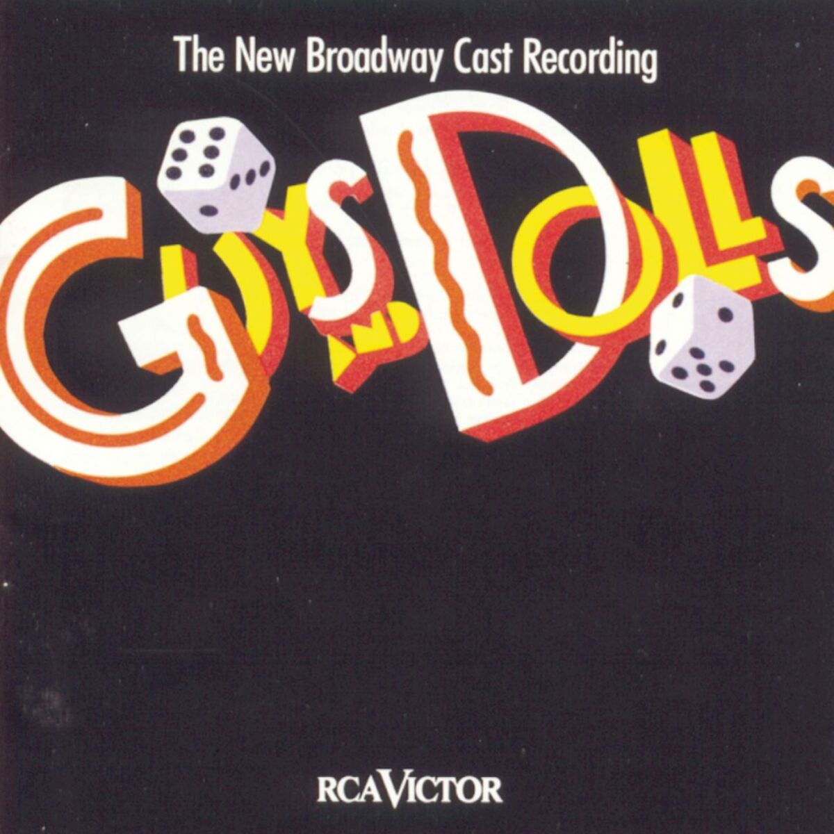 Album cover of Guys and Dolls (New Broadway Cast Recording (1992))