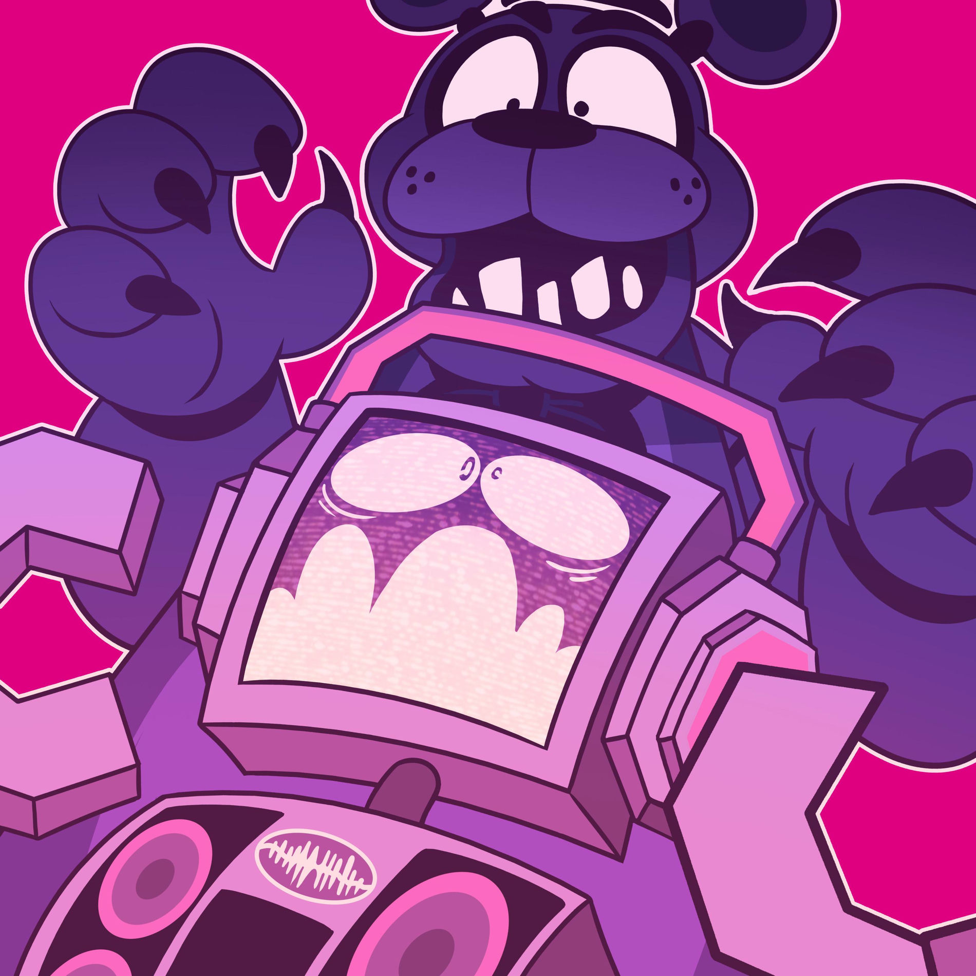 Album cover of He's a Scary Bear