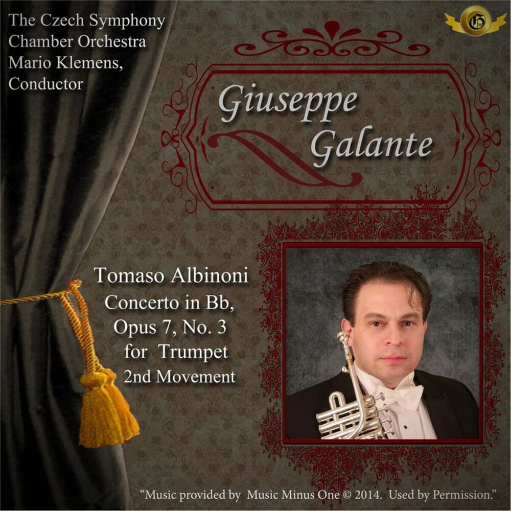 Picture of Tomaso Albinoni: Concerto in B-Flat Major for Trumpet, Op. 7, No. 3: II. Adagio