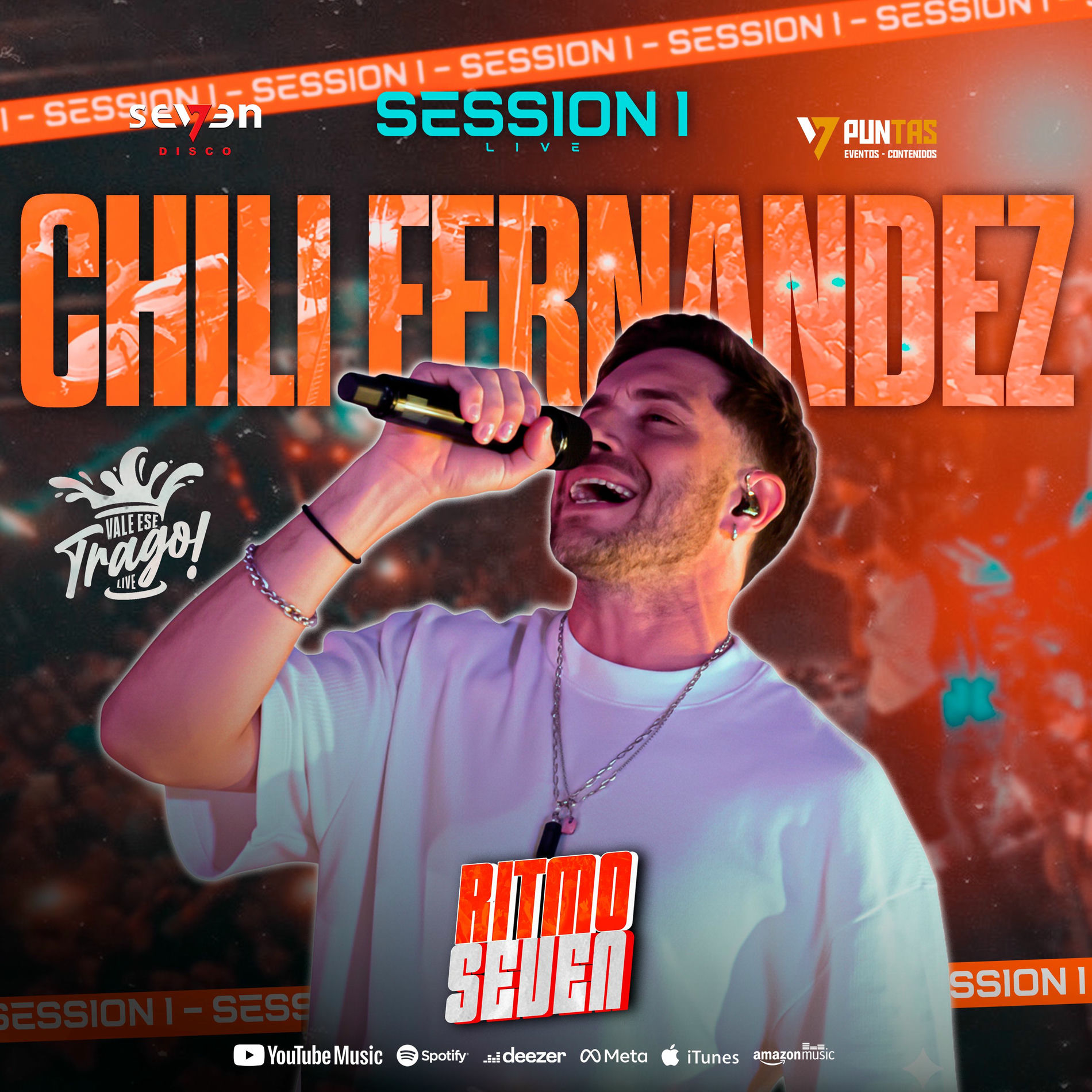 Album cover of Ritmo Seven SESSION 1: Chili Fernandez (En Vivo)