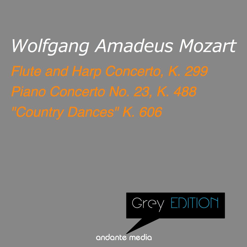 Picture of Grey Edition - Mozart: Flute and Harp Concerto, K. 299 & Piano Concerto No. 23, K. 488