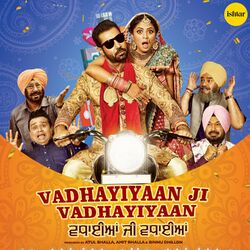 Cover of Vadhayiyaan Ji Vadhayiyaan (Original Motion Picture Soundtrack)