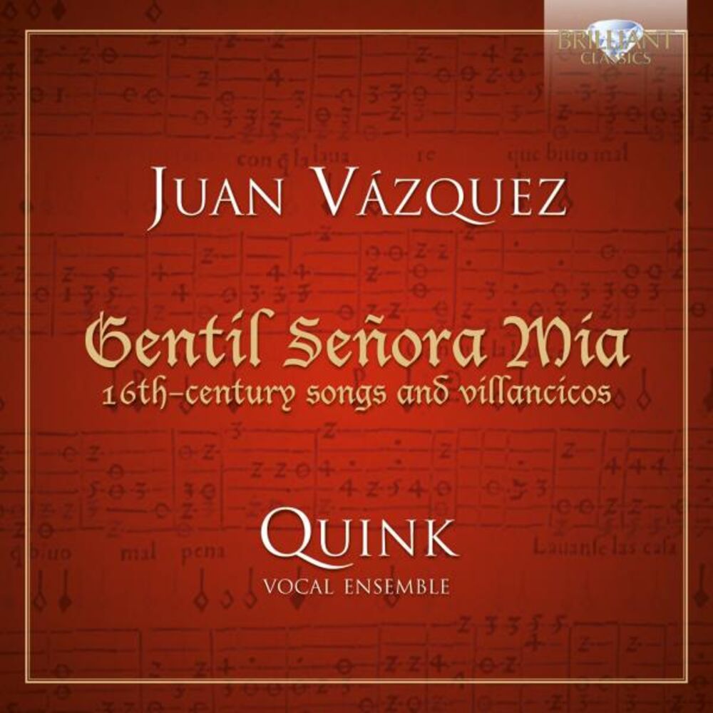 Picture of Vasquez: Gentil señora mia, 16th Century Songs and Villancicos