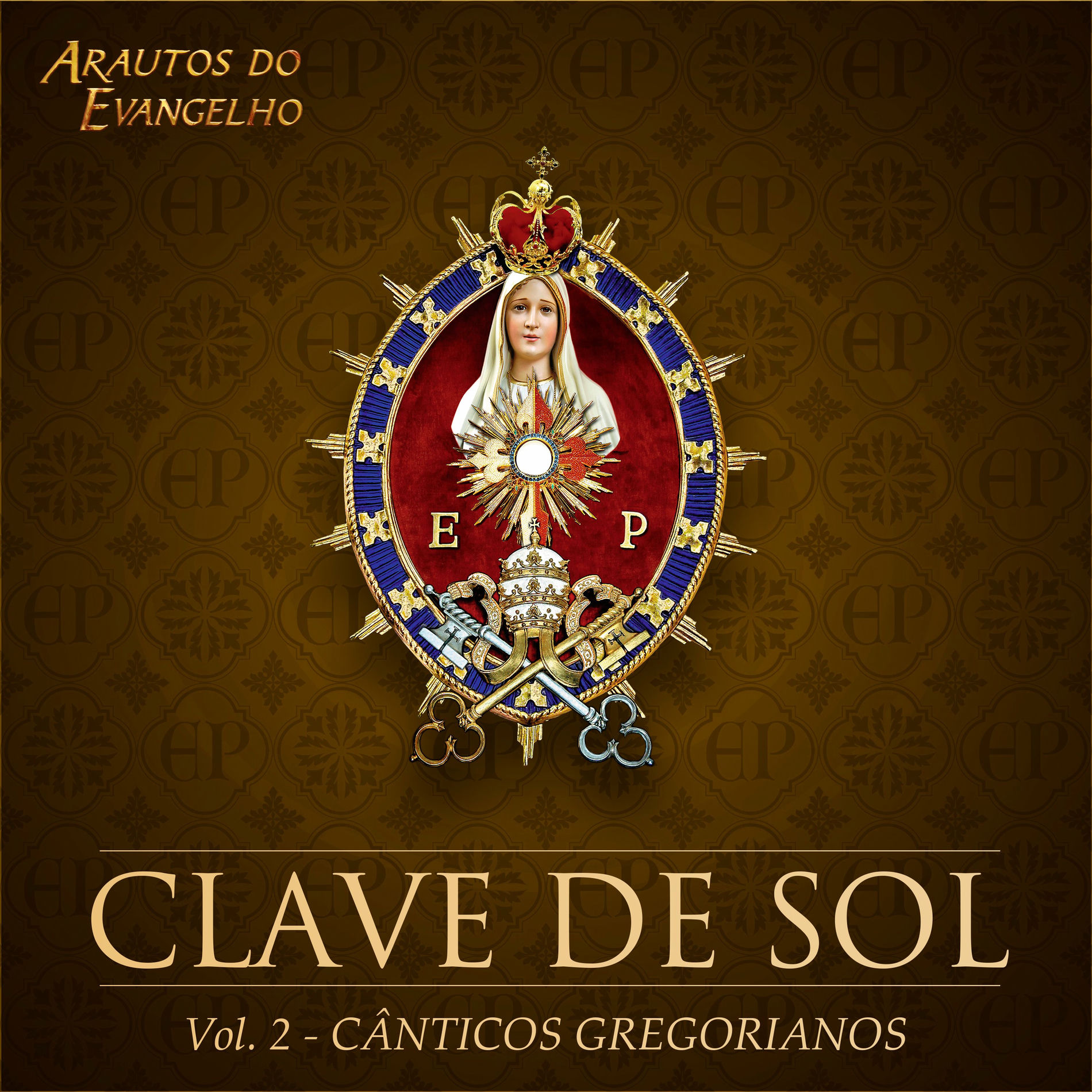 Album cover of Clave De Sol - Vol. 2 - Cânticos Gregorianos