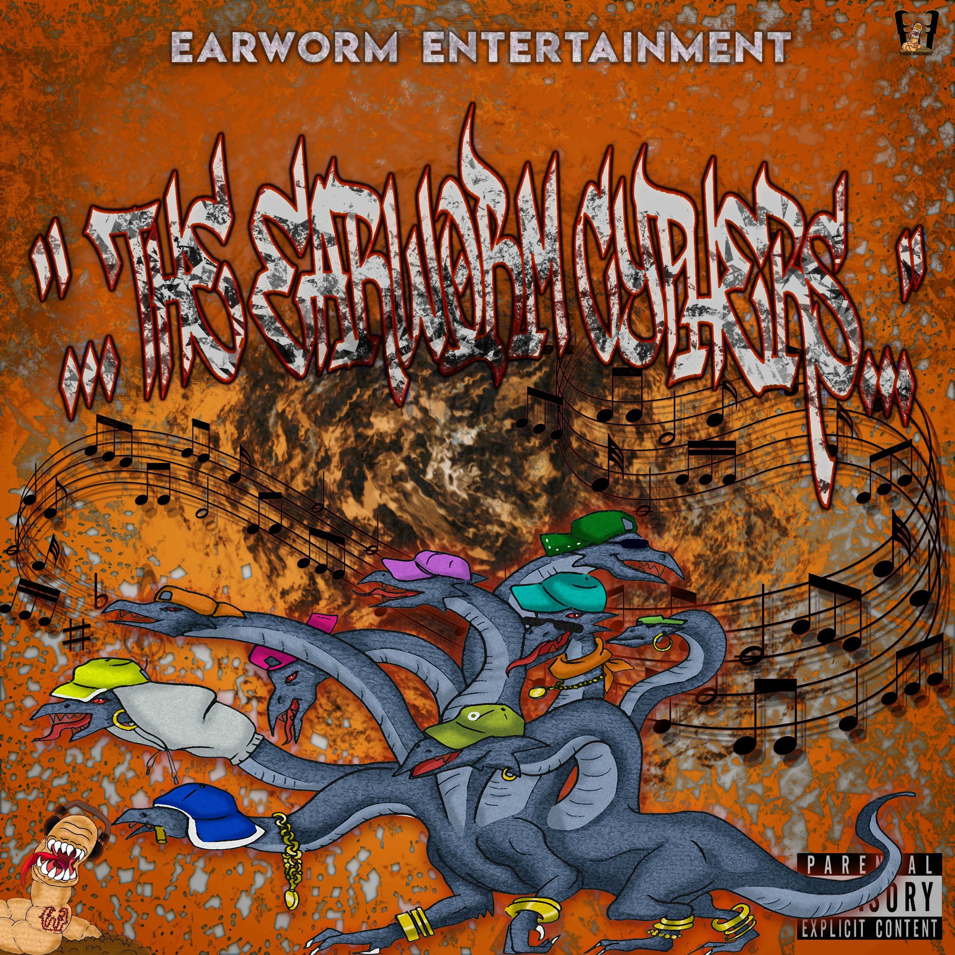 Album cover of The Earworm Cyphers