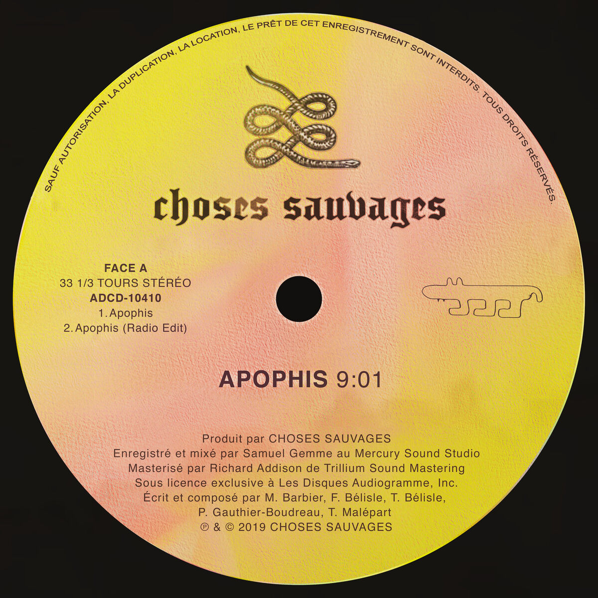 Album cover of Apophis