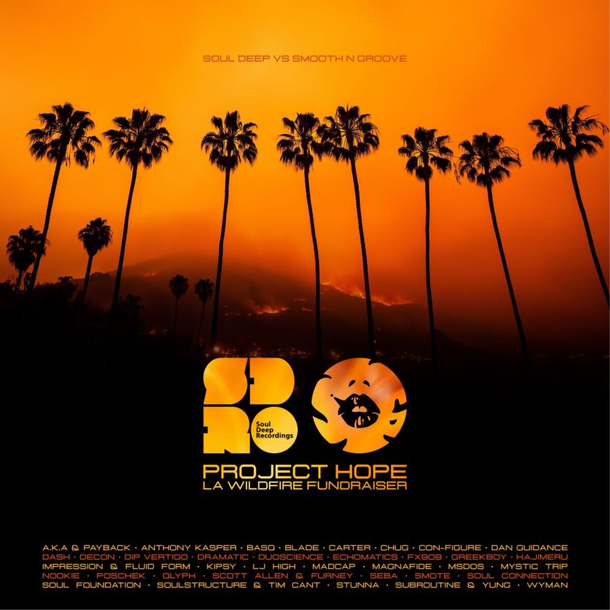 Album cover of Soul Deep vs Smooth N Groove - LA Wildfire Fundraiser
