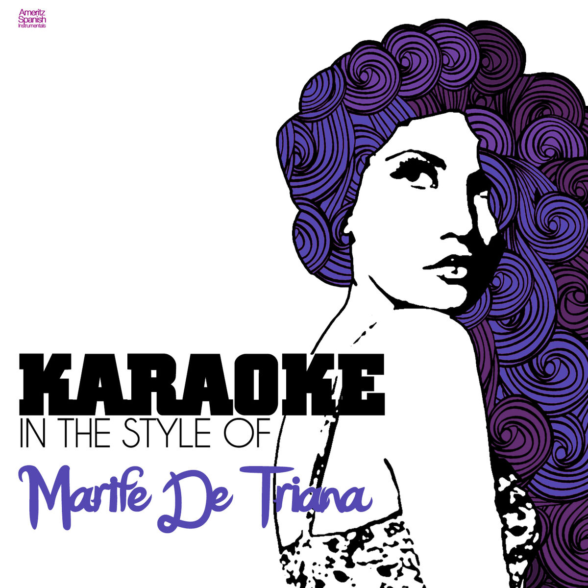 Album cover of Karaoke - In the Style of Marife De Triana