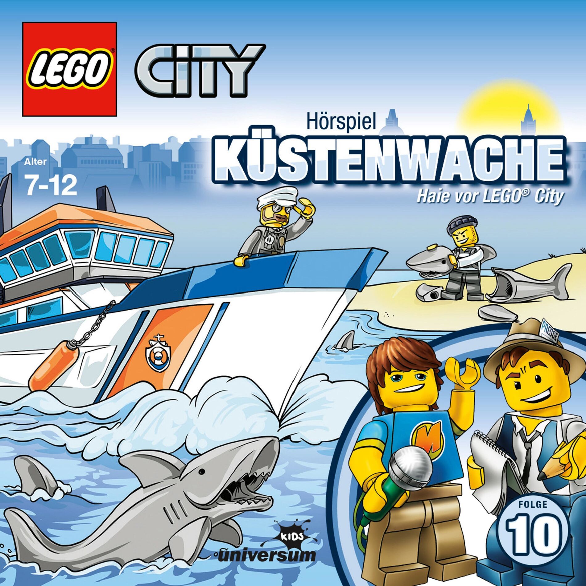 Album cover of Kapitel 1 - LEGO City: Folge 10 - Küstenwache - Haie vor LEGO City