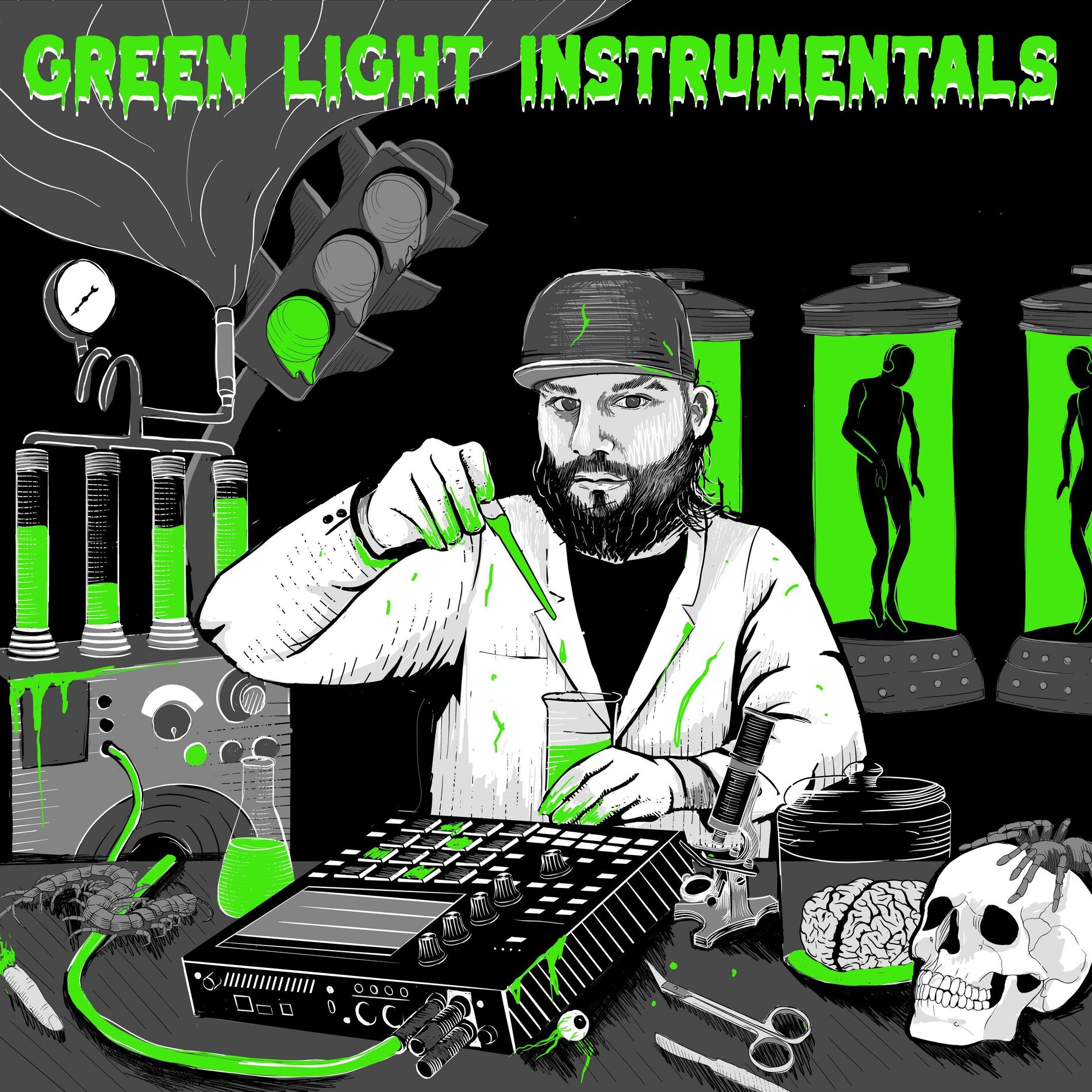Album cover of Green Light Instrumentals