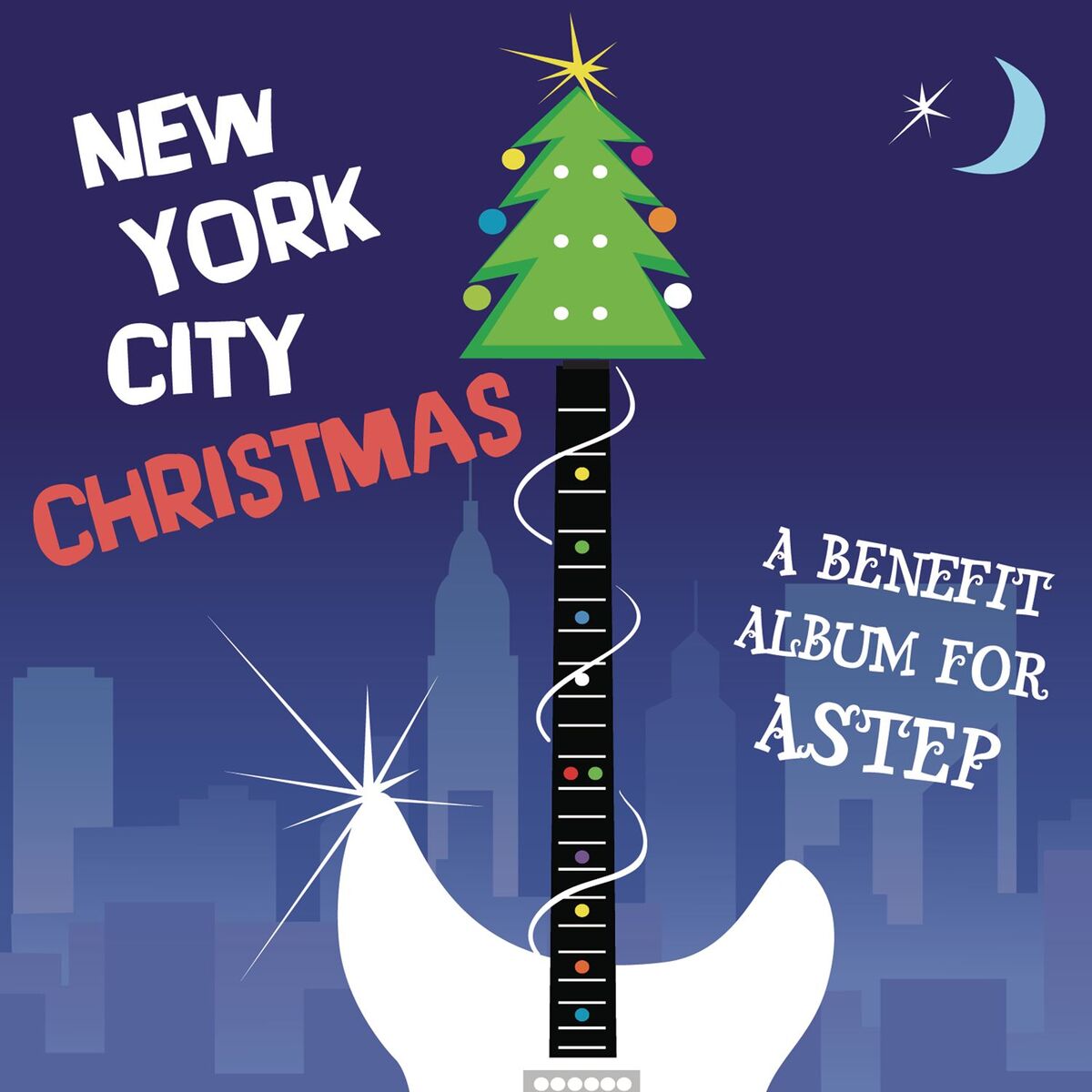 Album cover of New York City Christmas: A Benefit Album For ASTEP