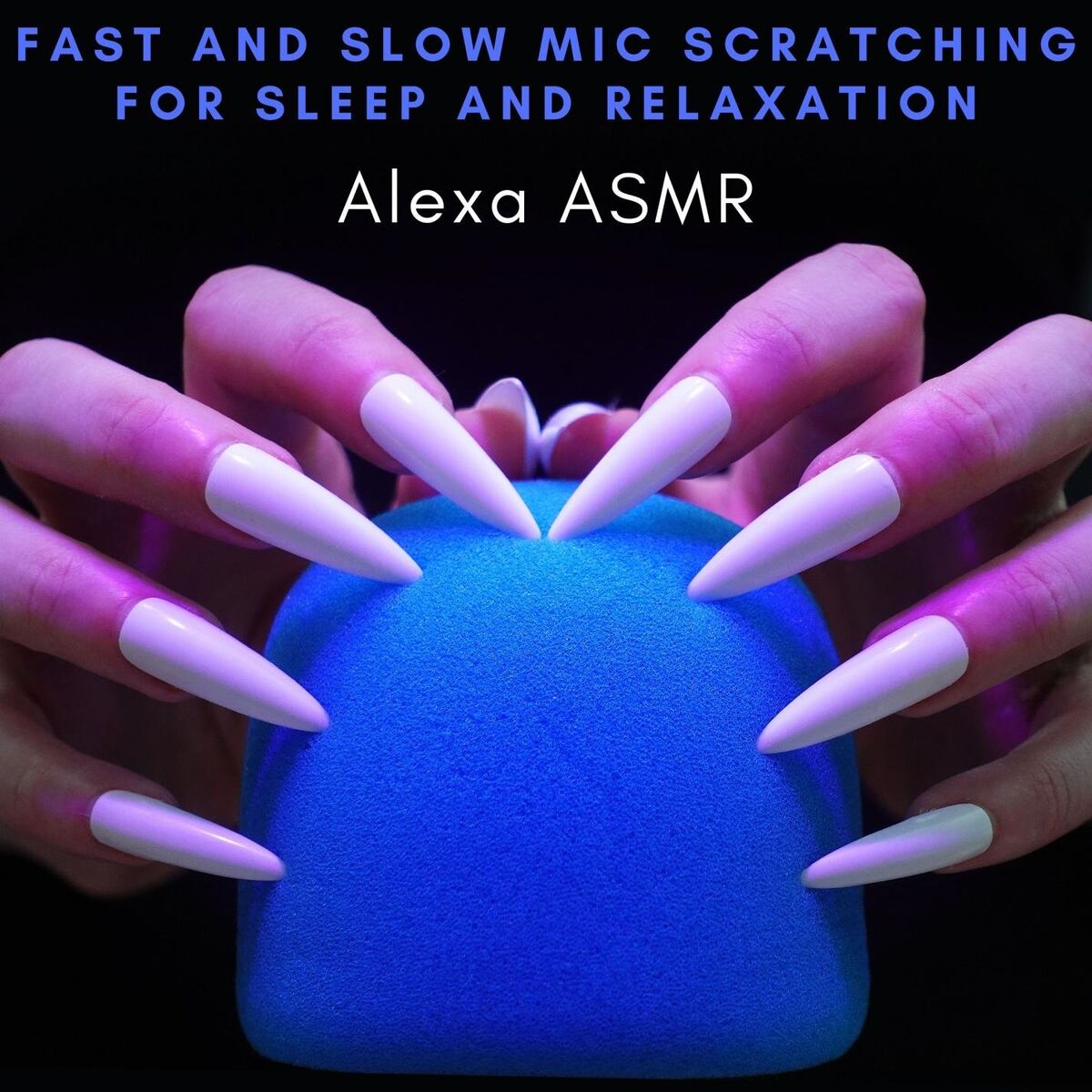 Album cover of Fast and Slow Mic Scratching for Sleep and Relaxation