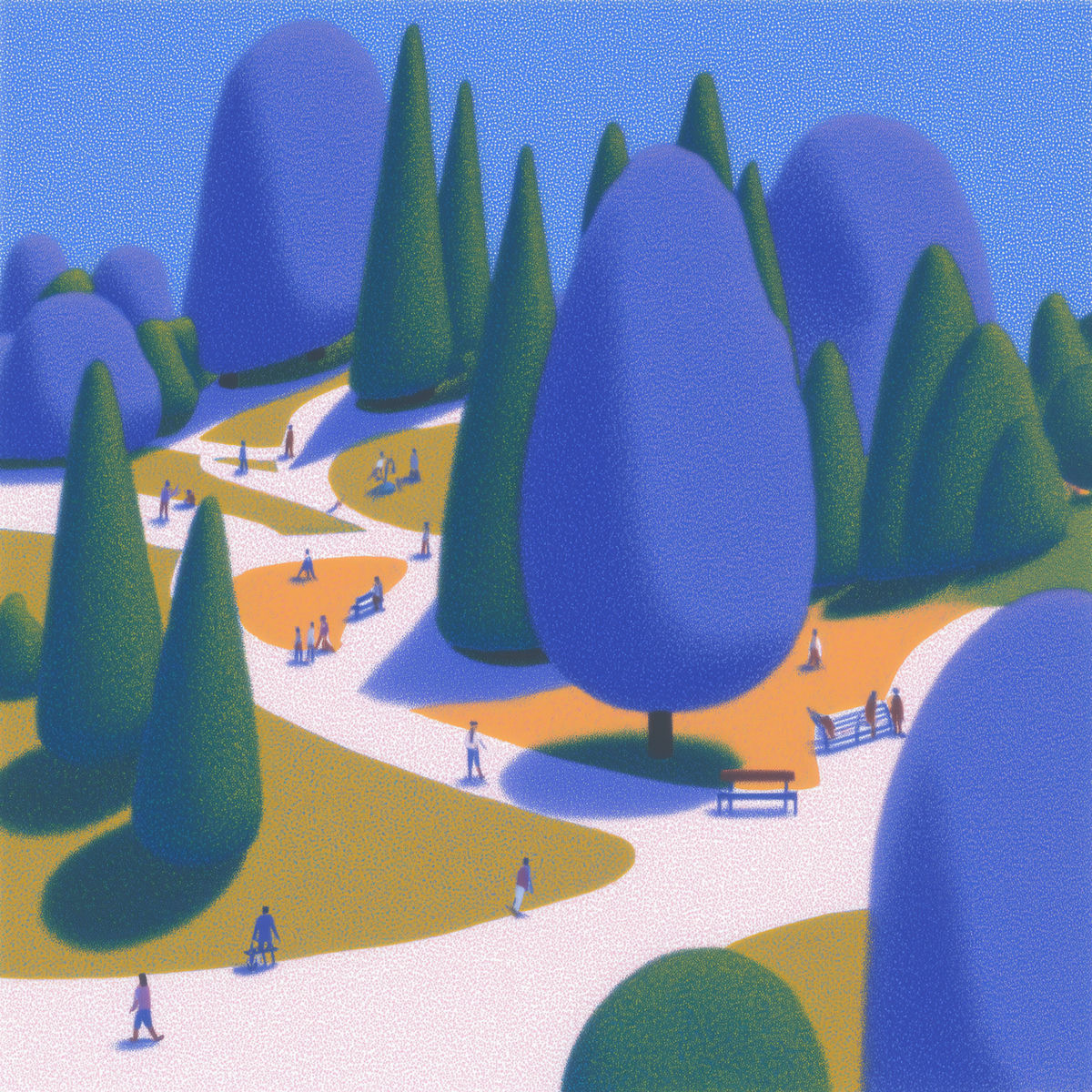 Album cover of sunny day in the park