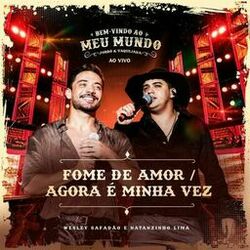 Cover of Fome de Amor / Agora É Minha Vez (Ao Vivo)