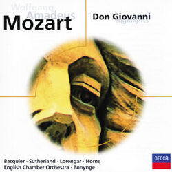 Cover of Mozart: Don Giovanni - highlights