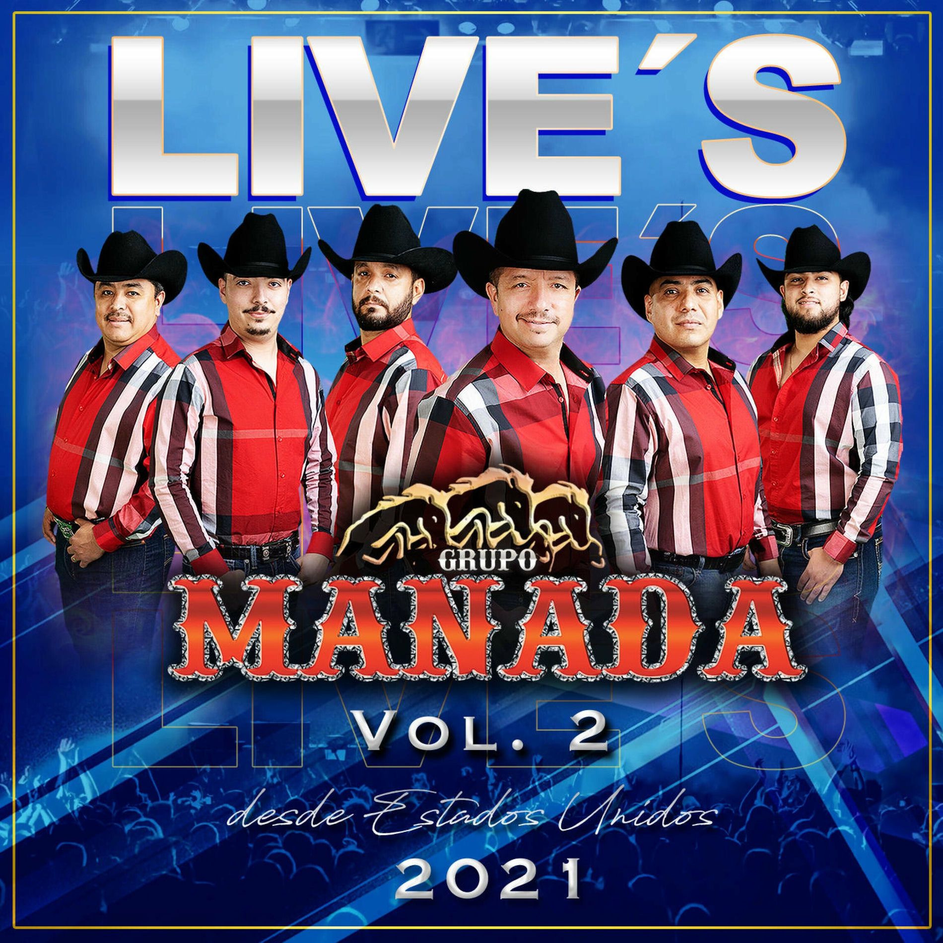 Album cover of Manada Live's, Vol. 2