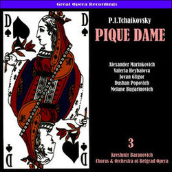 Cover of Tchaikovsky: Pique Dame (The Queen of Spades), Vol. 3