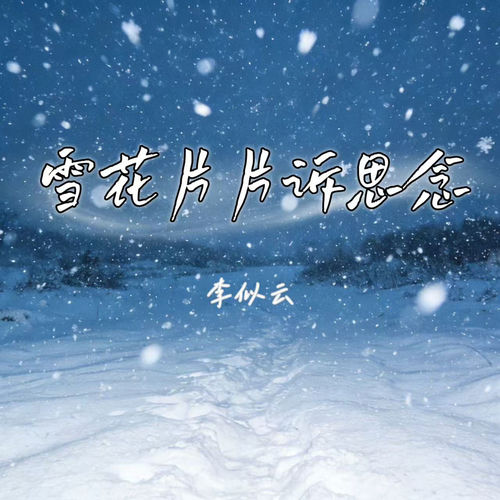 雪花片片诉思念