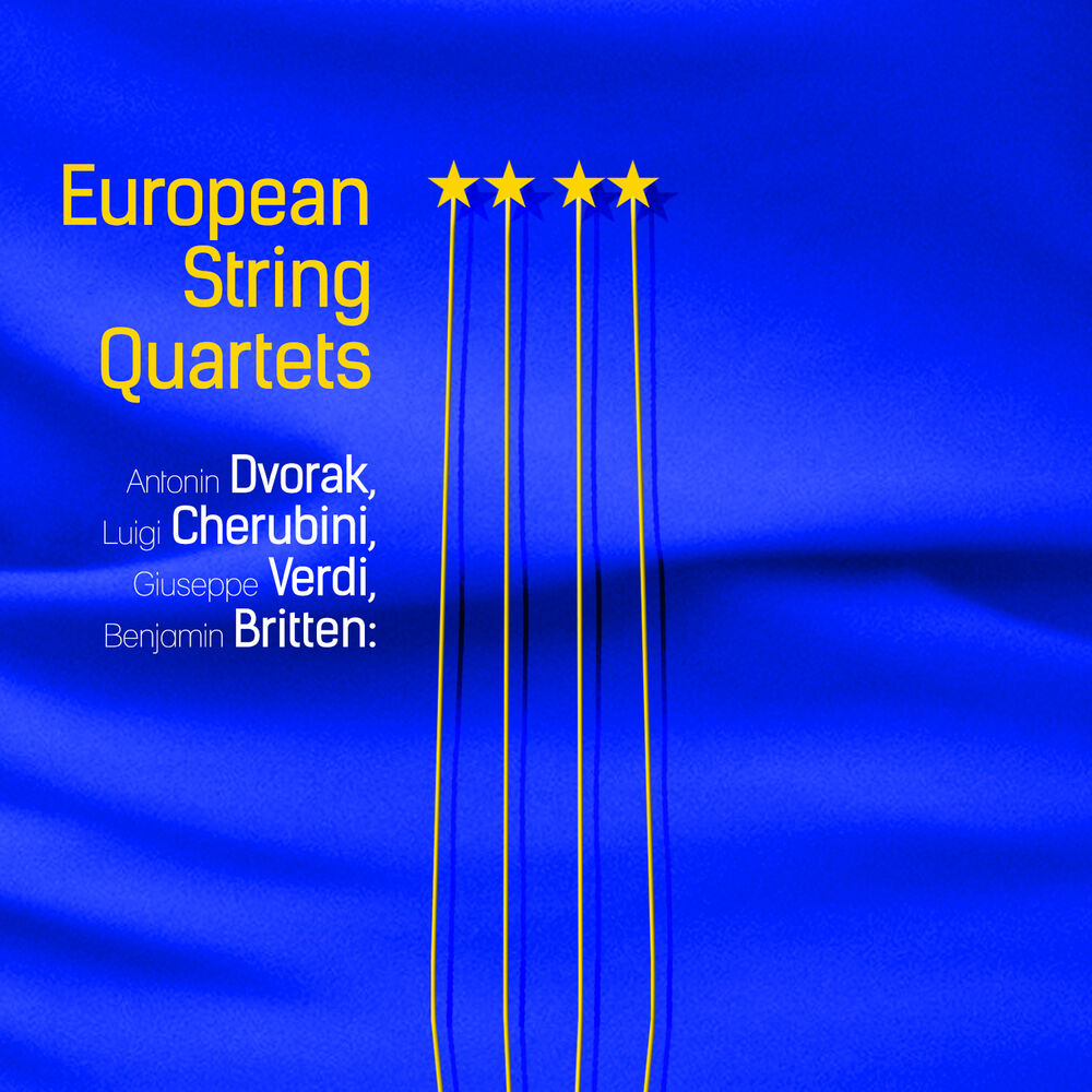 Picture of Antonin Dvorak, Luigi Cherubini, Giuseppe Verdi, Benjamin Britten: European String Quartets