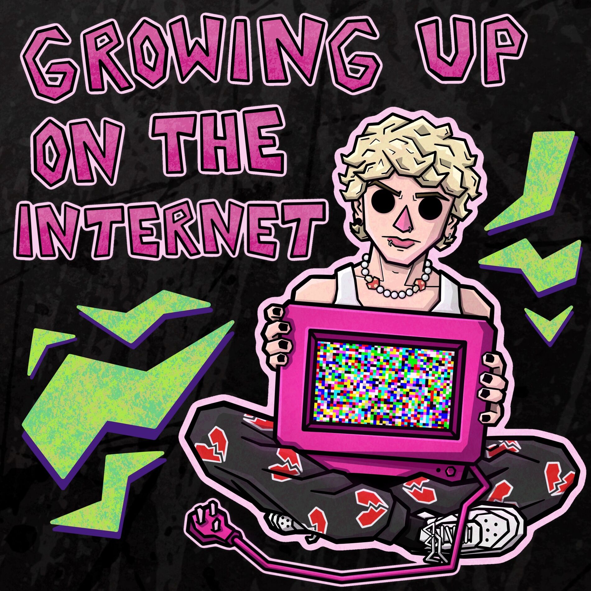 Album cover of GROWING UP ON THE INTERNET