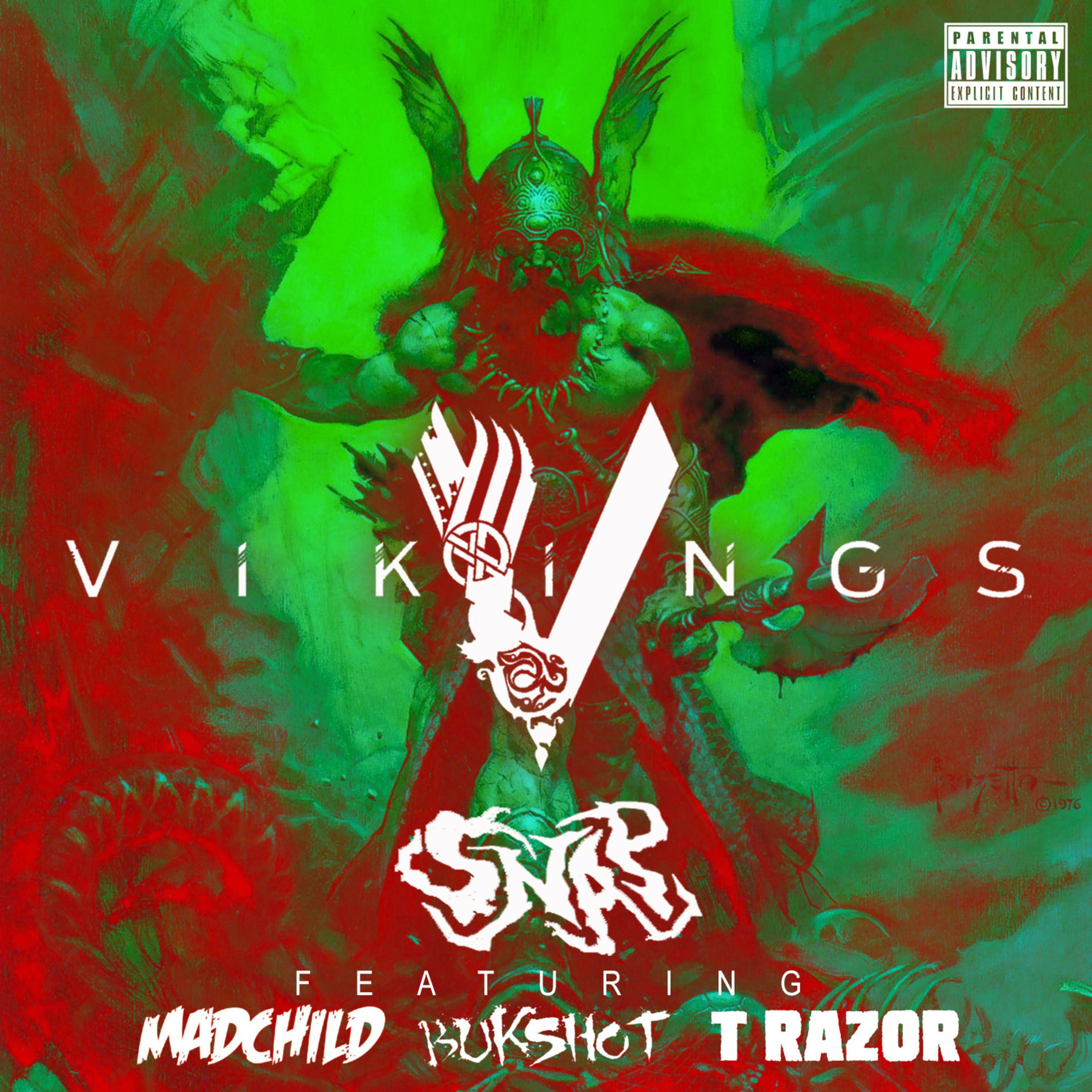 Album cover of Vikings (feat. Madchild, Bukshot & T Razor)