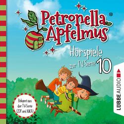 Cover of Teil 10: Die verflogene Einladung, Der große Fund, Die Zauberäpfel (Hörspiele zur TV-Serie)