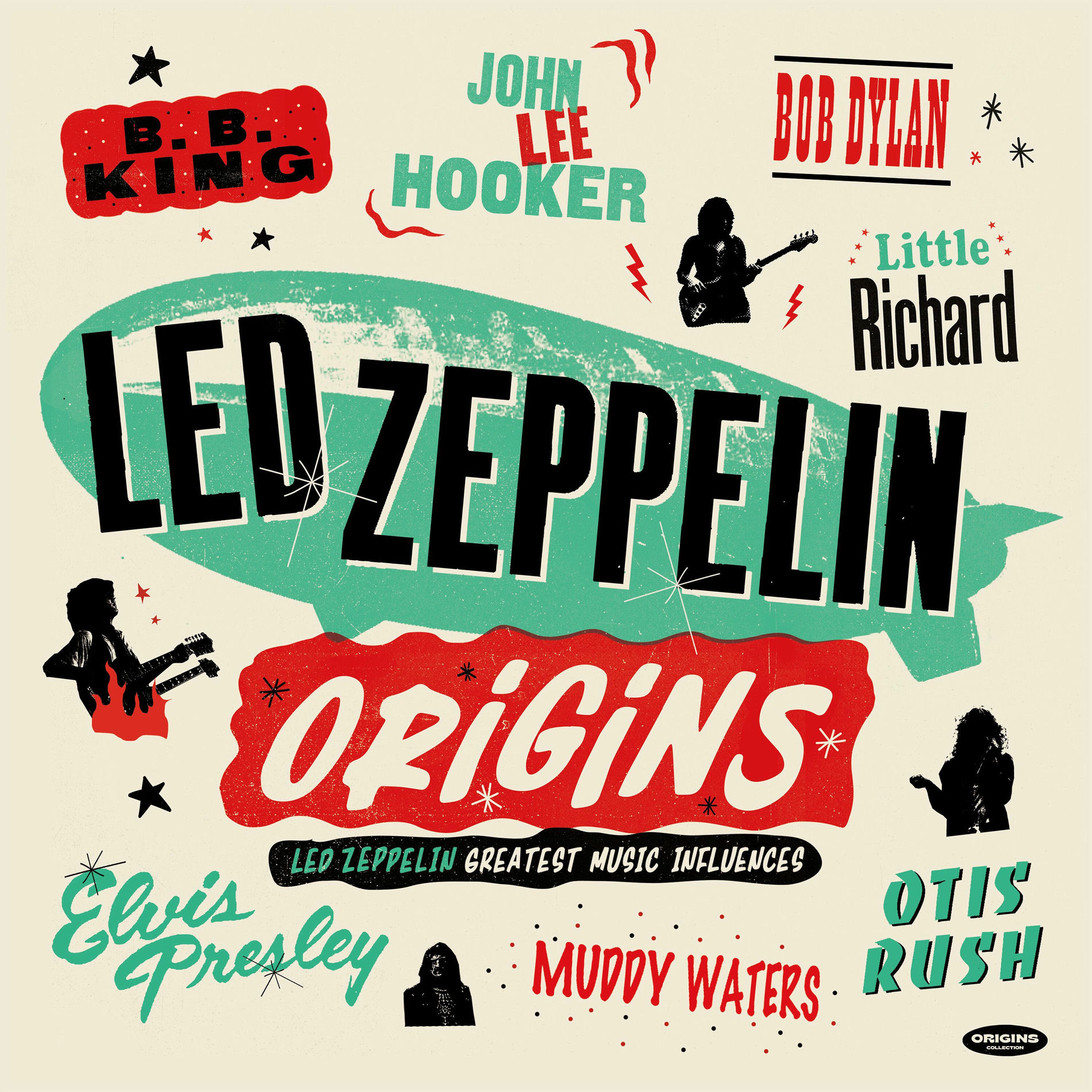 Album cover of Led Zeppelin Origins : Led Zeppelin's Greatest Music Influences
