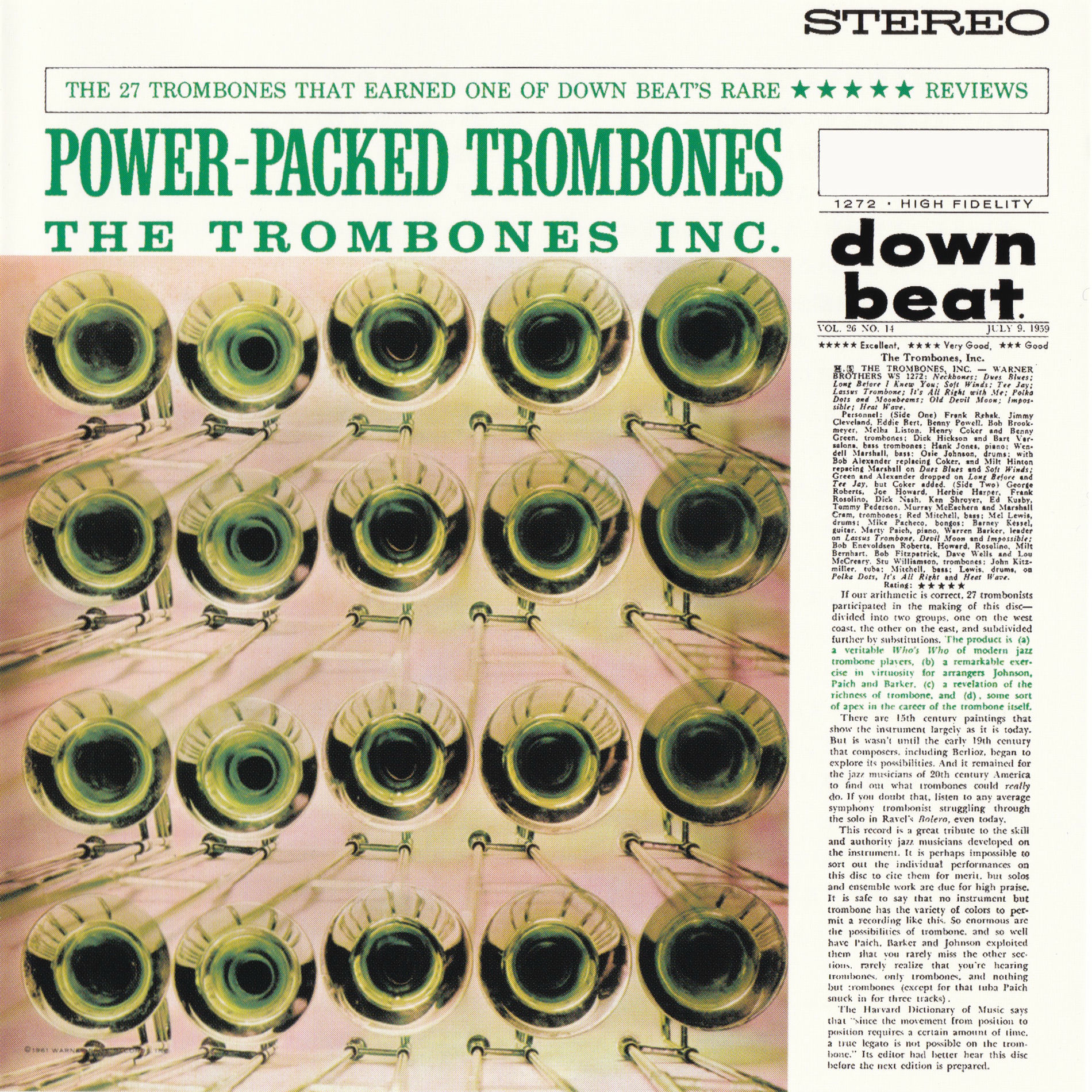 Album cover of The Trombones, Inc.