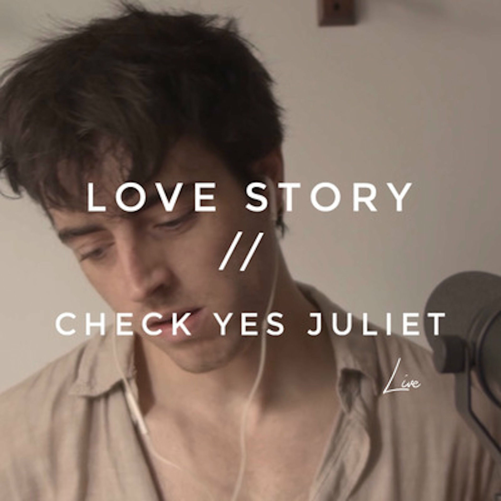Album cover of Love Story // Check Yes Juliet (Live)
