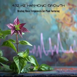 Cover of 432 Hz Harmonic Growth: Healing Music Frequencies for Plant Nurturing