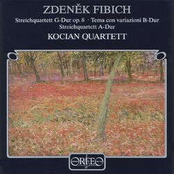 Cover of Fibich: String Quartet