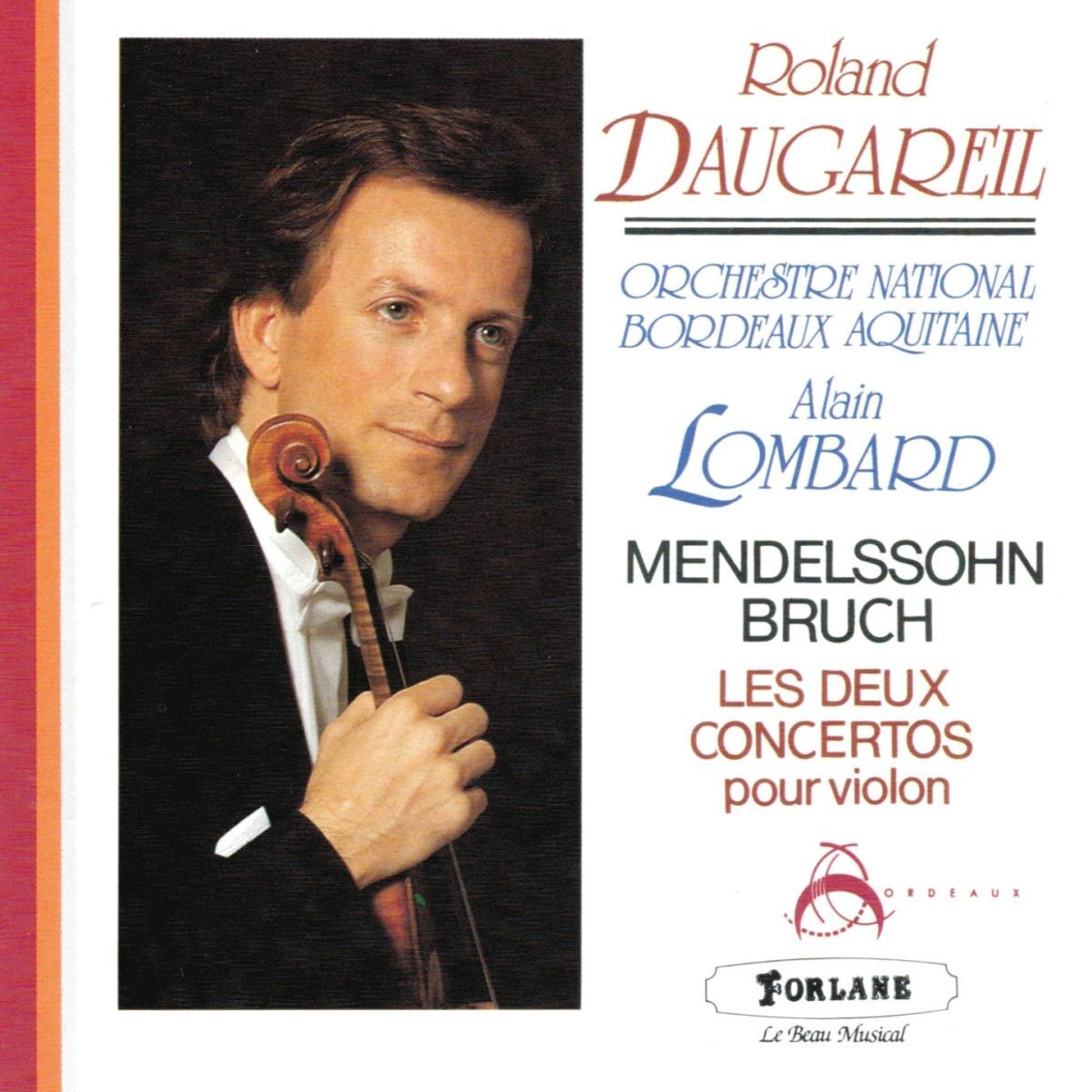 Album cover of Concerto pour violon et orchestre en Mi mineur, Op. 64: Allegro molto appassionato