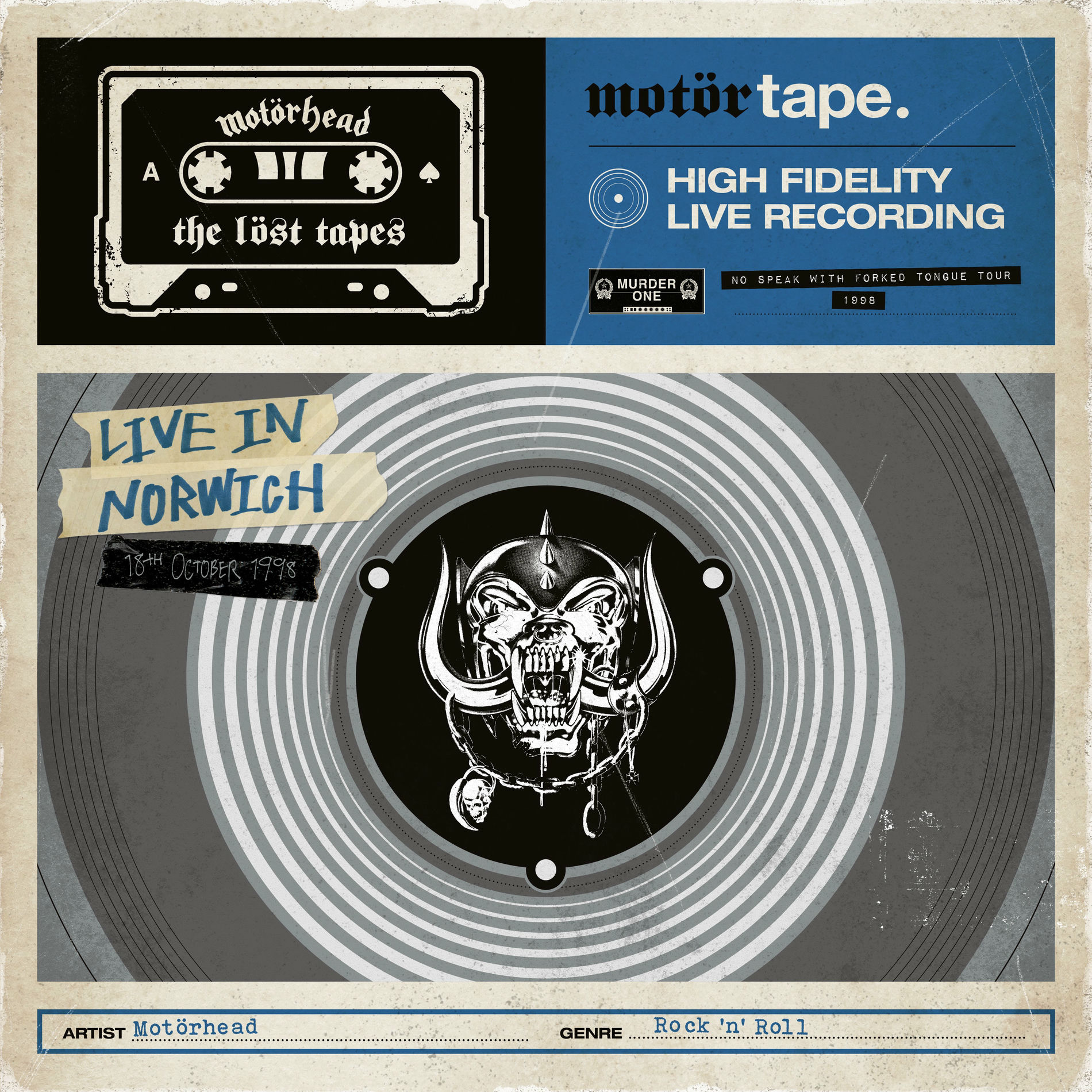 Motörhead - The Löst Tapes, Vol. 2 (Live in Norwich, 1998