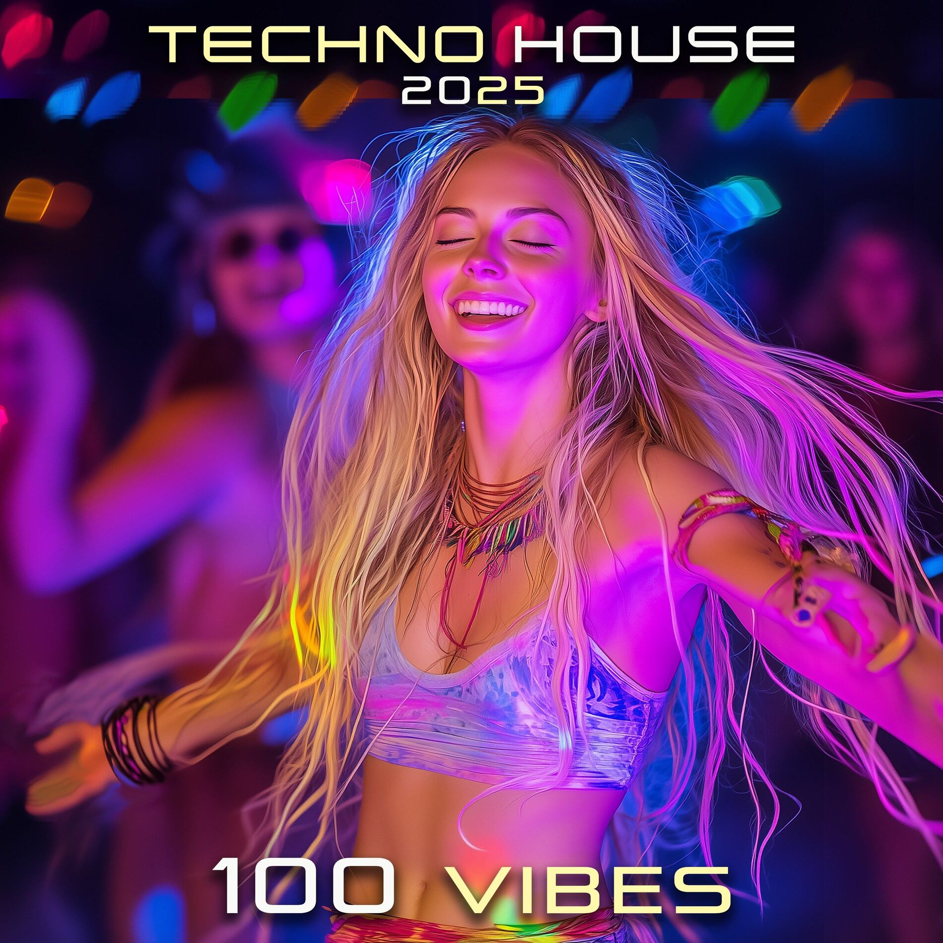 Album cover of Techno House 2025 100 Vibes