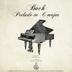Cover of Bach: Prelude No. 1 in C major (BWV 846) from The Well Tempered Clavier