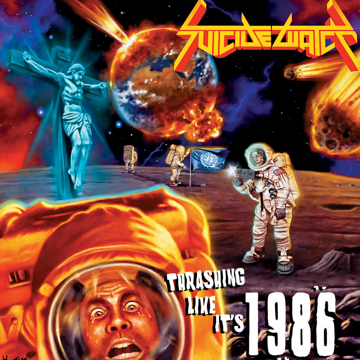 Album cover of Thrashing Like Its 1986