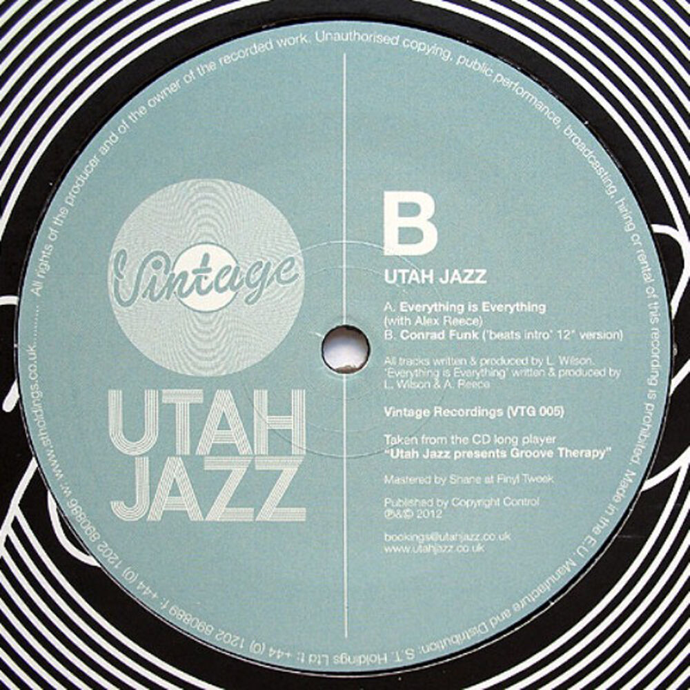 Picture of Utah Jazz / Conrad Funk (Intro 12” Version)