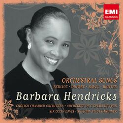 Cover of Barbara Hendricks sings Berlioz, Britten, Duparc & Ravel