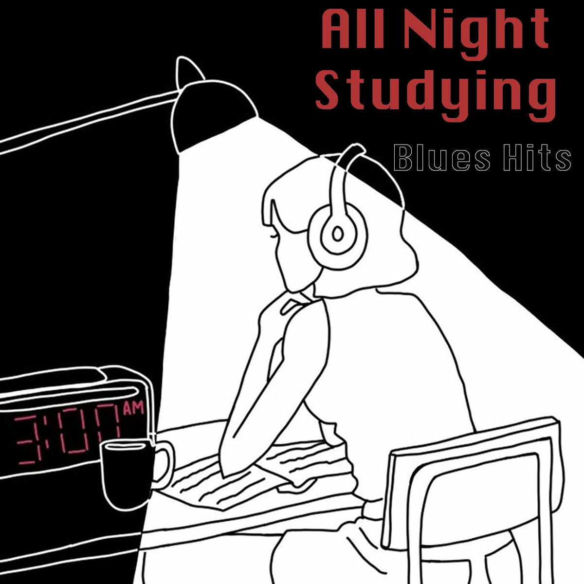 Album cover of All Night Studying Blues Hits
