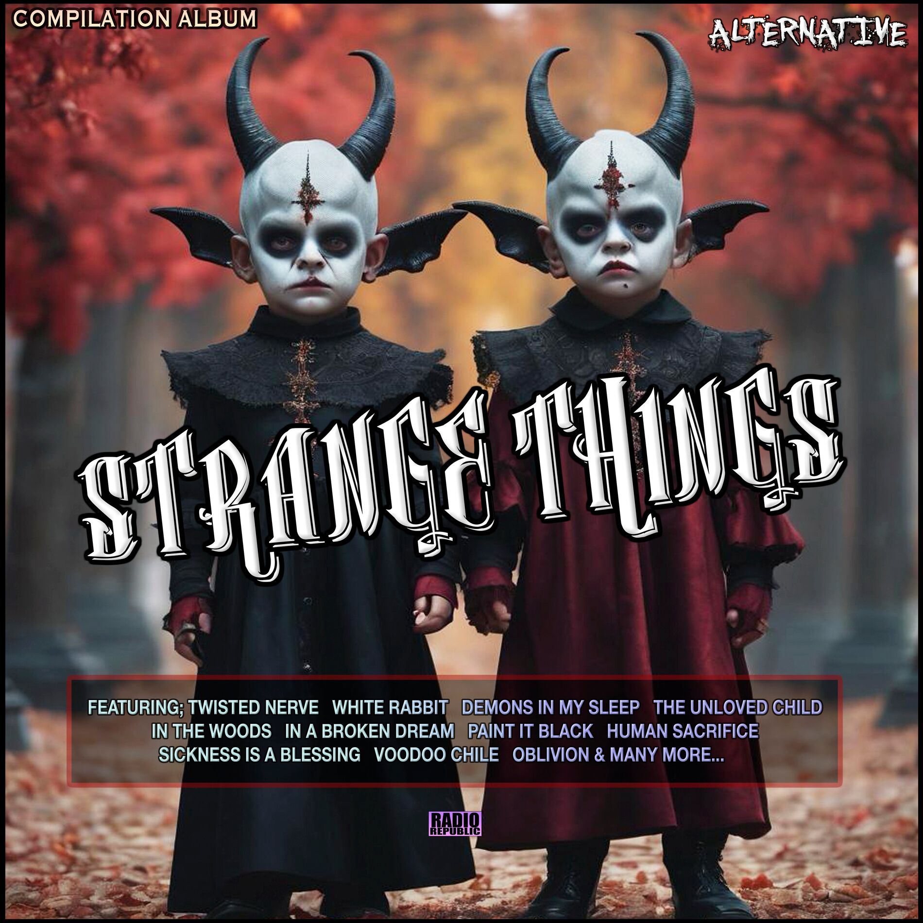 Album cover of Strange Things - Alternative Compilation Album