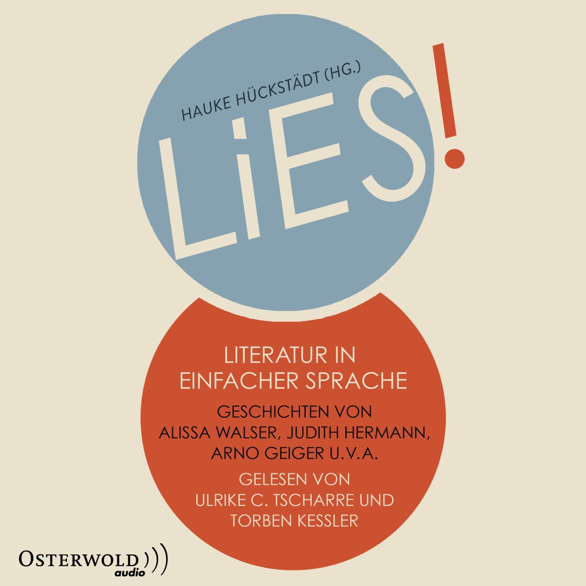 Album cover of LiES. Literatur in Einfacher Sprache (Geschichten von Alissa Walser, Anna Kim, Arno Geiger, Henning Ahrens, Jens Mühling, Judith Hermann,