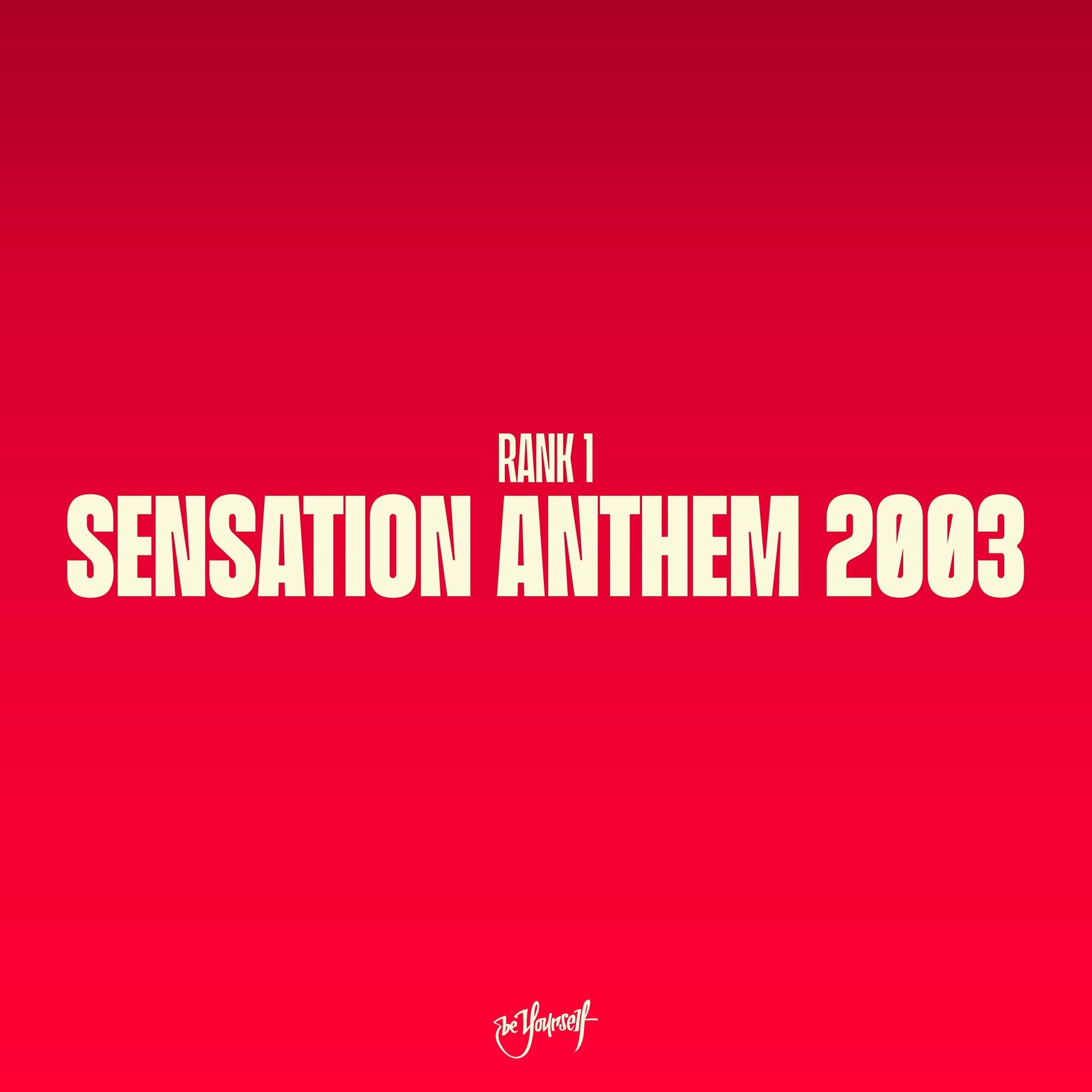 Album cover of Sensation Anthem 2003