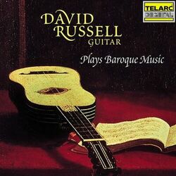 Cover of David Russell Plays Baroque Music