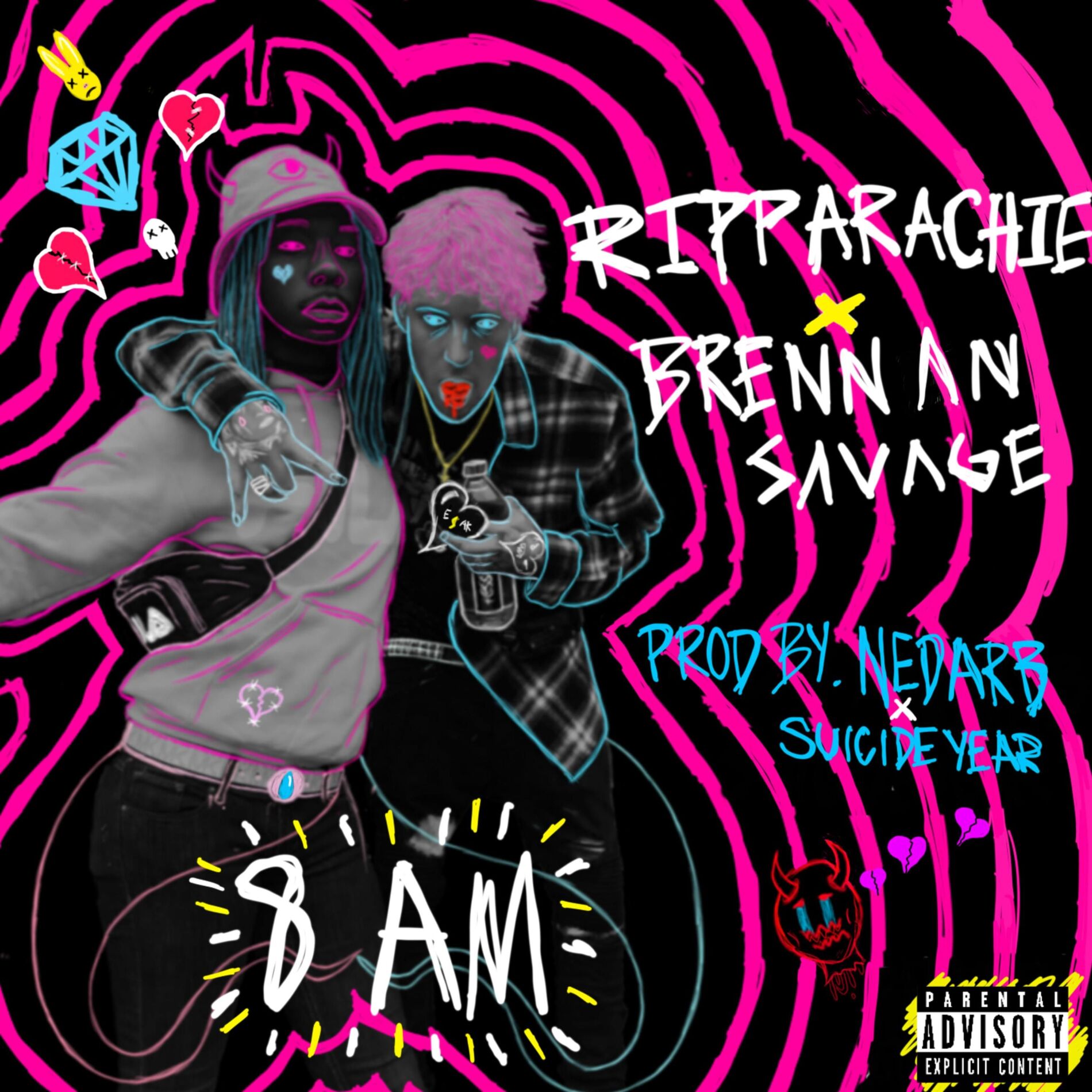 Album cover of 8 AM (feat. Brennan Savage)