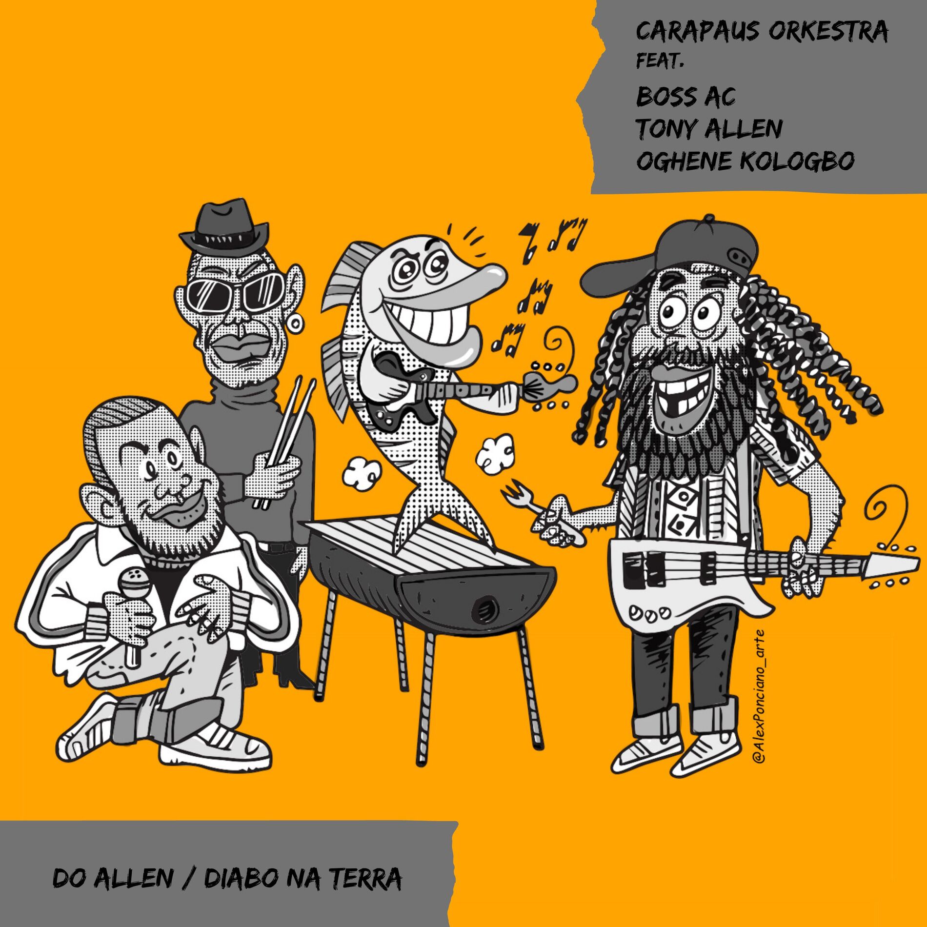Album cover of Do Allen / Diabo na Terra