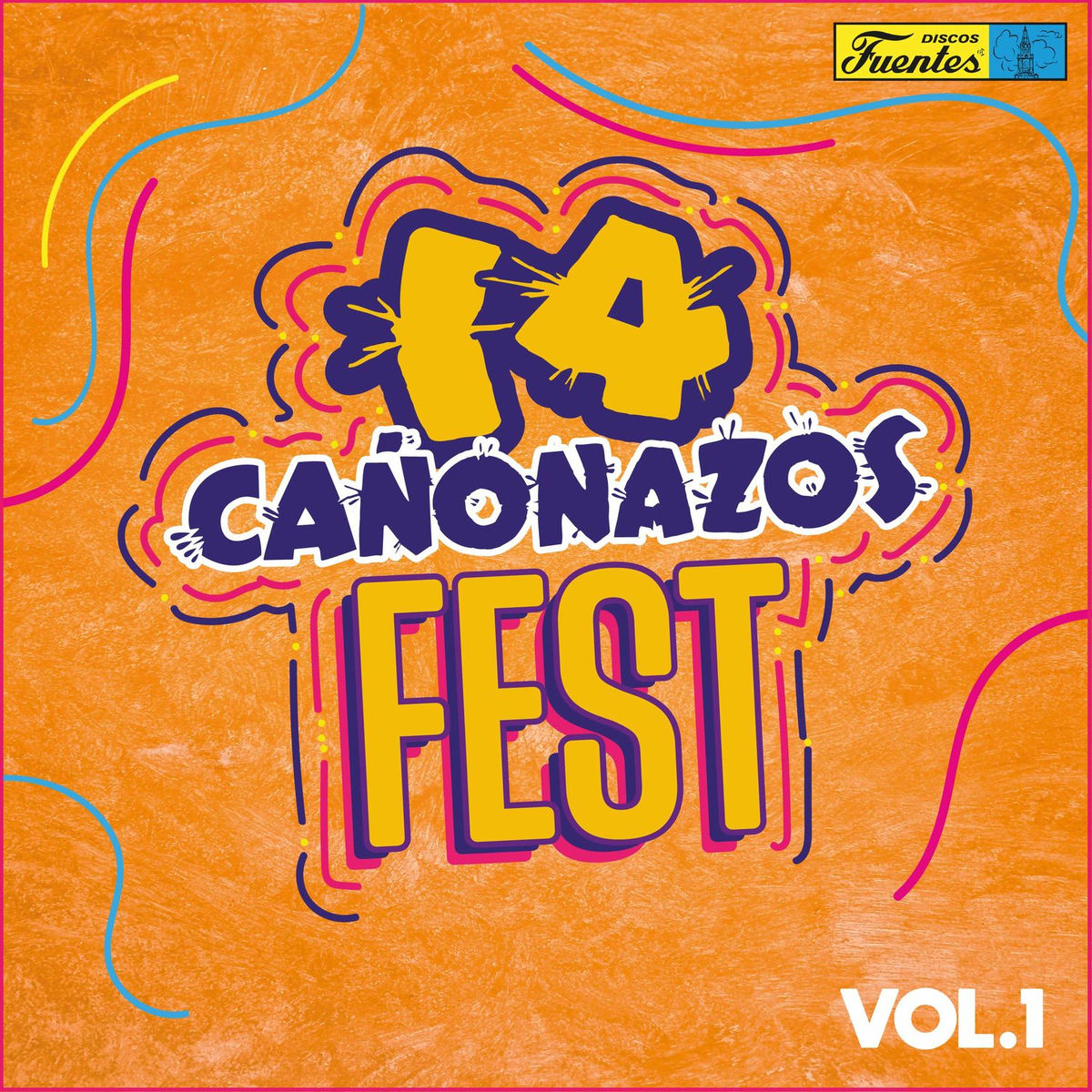 Album cover of 14 Cañonazos Fest, Vol. 1 (En Vivo)